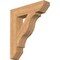 Ekena Millwork Funston Slat Smooth Bracket, Western Red Cedar, 5 1/2"W x 26"D x 30"H BKT06X26X30FST06SWR - alternate 1